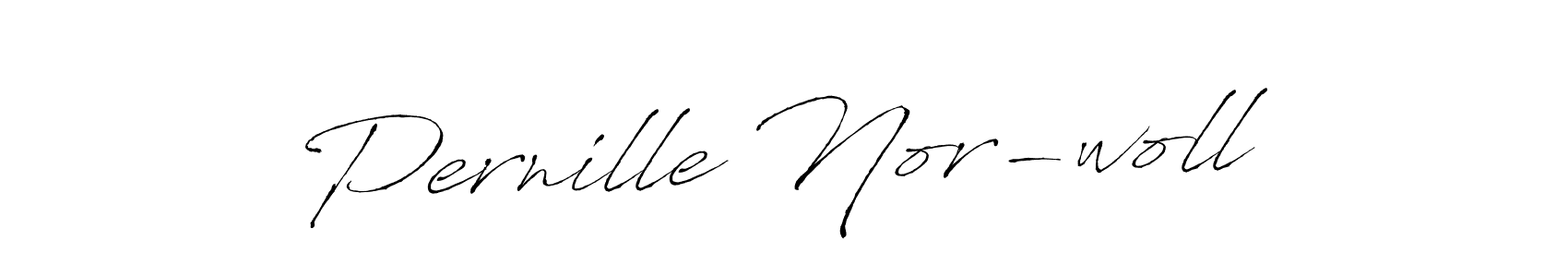 Make a beautiful signature design for name Pernille Nor-woll. Use this online signature maker to create a handwritten signature for free. Pernille Nor-woll signature style 6 images and pictures png