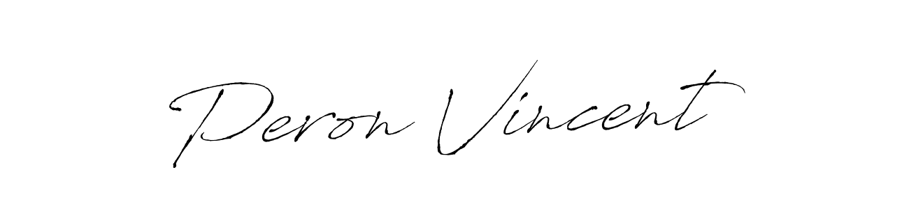 Antro_Vectra is a professional signature style that is perfect for those who want to add a touch of class to their signature. It is also a great choice for those who want to make their signature more unique. Get Peron Vincent name to fancy signature for free. Peron Vincent signature style 6 images and pictures png