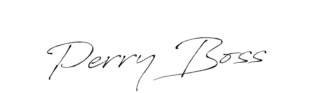It looks lik you need a new signature style for name Perry Boss. Design unique handwritten (Antro_Vectra) signature with our free signature maker in just a few clicks. Perry Boss signature style 6 images and pictures png