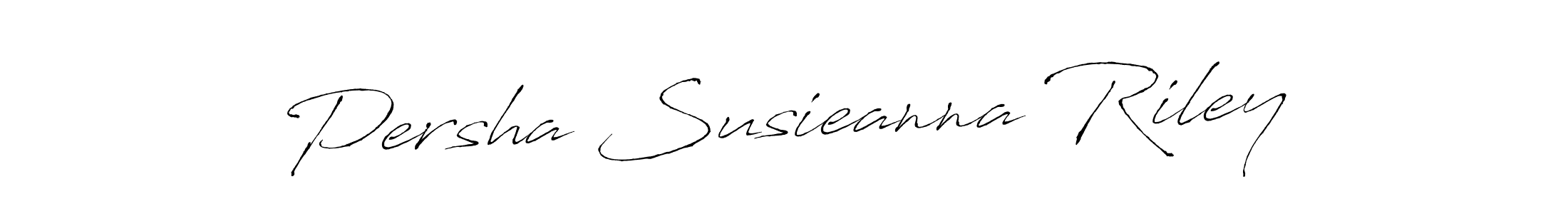 How to make Persha Susieanna Riley signature? Antro_Vectra is a professional autograph style. Create handwritten signature for Persha Susieanna Riley name. Persha Susieanna Riley signature style 6 images and pictures png