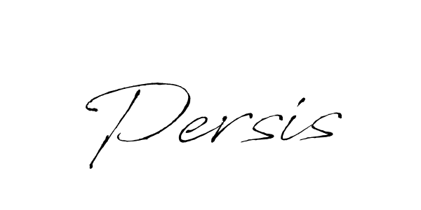 Create a beautiful signature design for name Persis. With this signature (Antro_Vectra) fonts, you can make a handwritten signature for free. Persis signature style 6 images and pictures png