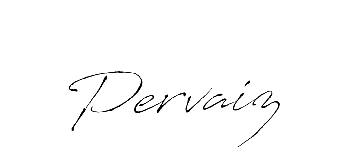 Pervaiz stylish signature style. Best Handwritten Sign (Antro_Vectra) for my name. Handwritten Signature Collection Ideas for my name Pervaiz. Pervaiz signature style 6 images and pictures png