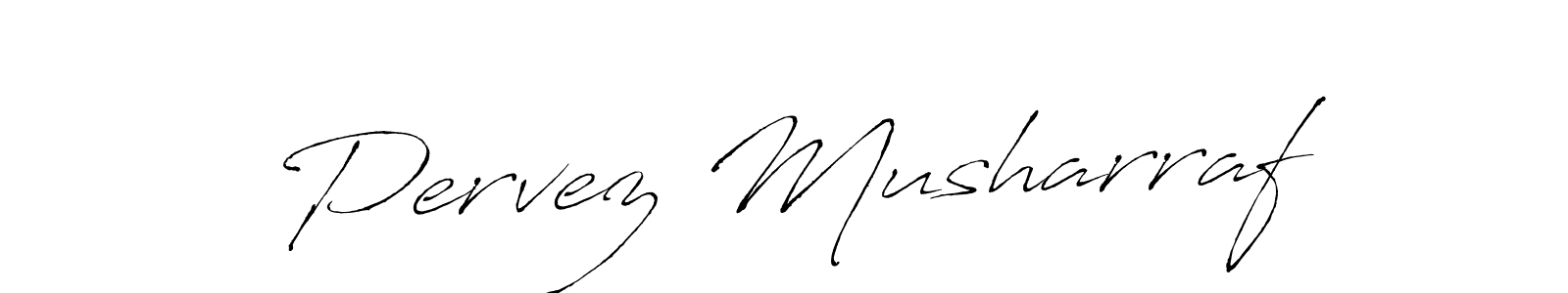 How to make Pervez Musharraf signature? Antro_Vectra is a professional autograph style. Create handwritten signature for Pervez Musharraf name. Pervez Musharraf signature style 6 images and pictures png