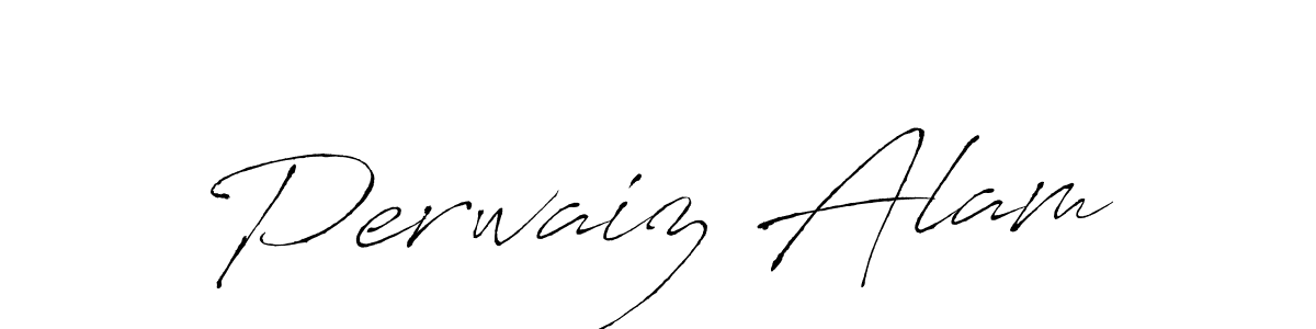 Use a signature maker to create a handwritten signature online. With this signature software, you can design (Antro_Vectra) your own signature for name Perwaiz Alam. Perwaiz Alam signature style 6 images and pictures png