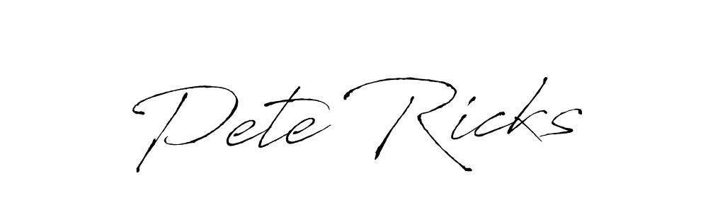 Similarly Antro_Vectra is the best handwritten signature design. Signature creator online .You can use it as an online autograph creator for name Pete Ricks. Pete Ricks signature style 6 images and pictures png