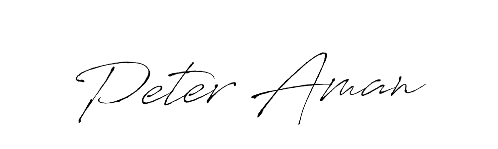 The best way (Antro_Vectra) to make a short signature is to pick only two or three words in your name. The name Peter Aman include a total of six letters. For converting this name. Peter Aman signature style 6 images and pictures png