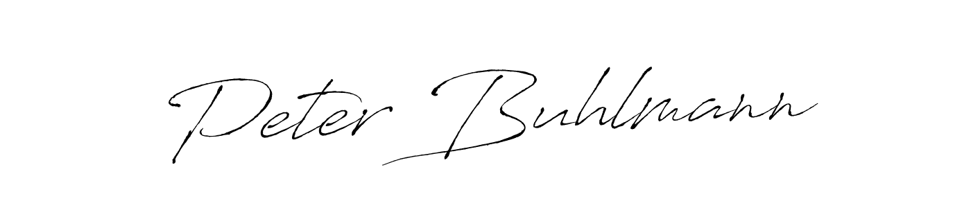 Peter Buhlmann stylish signature style. Best Handwritten Sign (Antro_Vectra) for my name. Handwritten Signature Collection Ideas for my name Peter Buhlmann. Peter Buhlmann signature style 6 images and pictures png