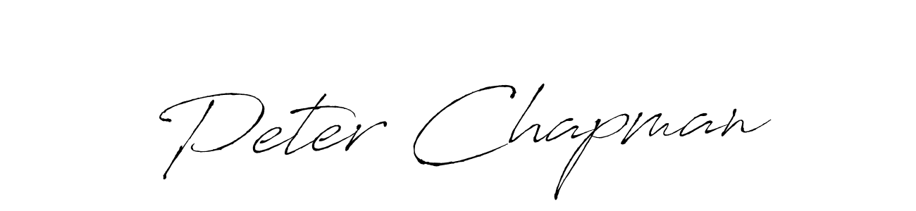 Design your own signature with our free online signature maker. With this signature software, you can create a handwritten (Antro_Vectra) signature for name Peter Chapman. Peter Chapman signature style 6 images and pictures png