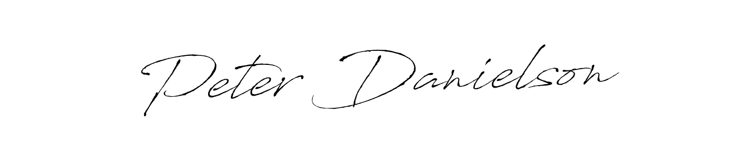 Peter Danielson stylish signature style. Best Handwritten Sign (Antro_Vectra) for my name. Handwritten Signature Collection Ideas for my name Peter Danielson. Peter Danielson signature style 6 images and pictures png