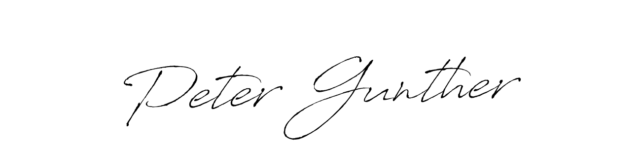 The best way (Antro_Vectra) to make a short signature is to pick only two or three words in your name. The name Peter Gunther include a total of six letters. For converting this name. Peter Gunther signature style 6 images and pictures png