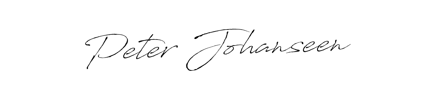 Design your own signature with our free online signature maker. With this signature software, you can create a handwritten (Antro_Vectra) signature for name Peter Johanseen. Peter Johanseen signature style 6 images and pictures png