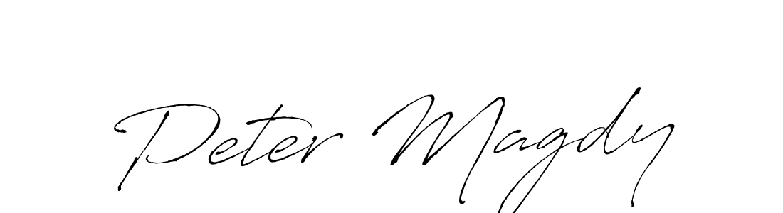 Also we have Peter Magdy name is the best signature style. Create professional handwritten signature collection using Antro_Vectra autograph style. Peter Magdy signature style 6 images and pictures png