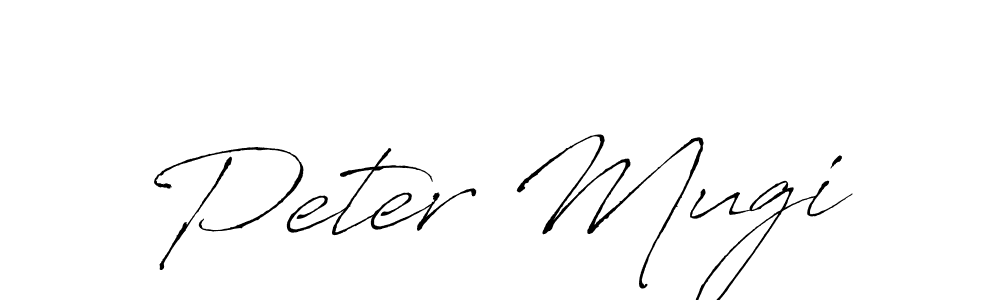 Also we have Peter Mugi name is the best signature style. Create professional handwritten signature collection using Antro_Vectra autograph style. Peter Mugi signature style 6 images and pictures png