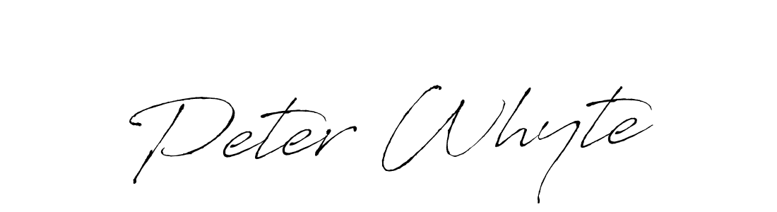 Once you've used our free online signature maker to create your best signature Antro_Vectra style, it's time to enjoy all of the benefits that Peter Whyte name signing documents. Peter Whyte signature style 6 images and pictures png