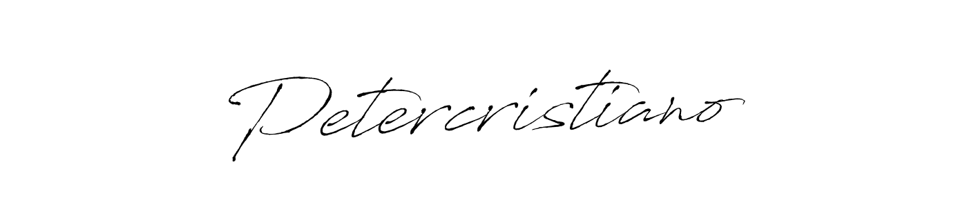 Once you've used our free online signature maker to create your best signature Antro_Vectra style, it's time to enjoy all of the benefits that Petercristiano name signing documents. Petercristiano signature style 6 images and pictures png