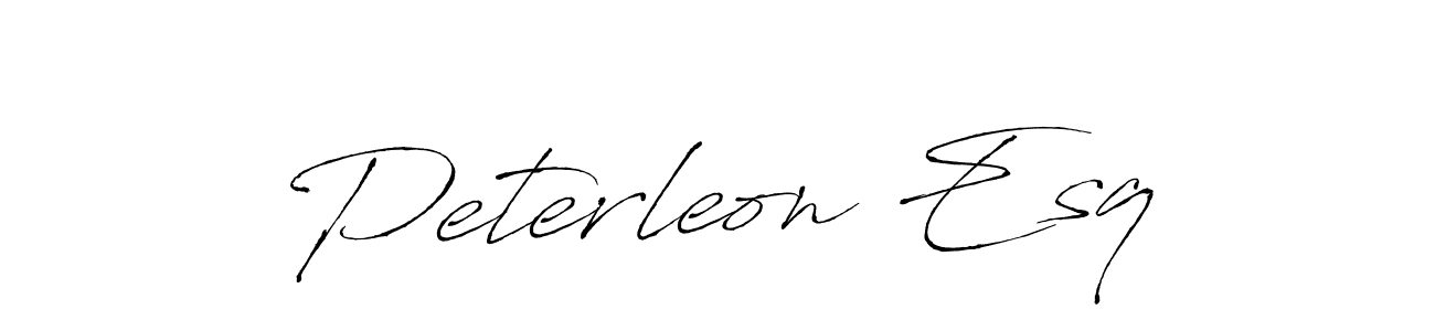 Use a signature maker to create a handwritten signature online. With this signature software, you can design (Antro_Vectra) your own signature for name Peterleon Esq. Peterleon Esq signature style 6 images and pictures png