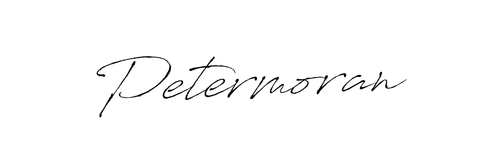 Create a beautiful signature design for name Petermoran. With this signature (Antro_Vectra) fonts, you can make a handwritten signature for free. Petermoran signature style 6 images and pictures png