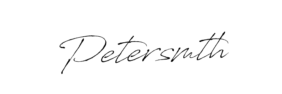 How to make Petersmth signature? Antro_Vectra is a professional autograph style. Create handwritten signature for Petersmth name. Petersmth signature style 6 images and pictures png