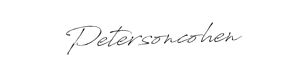 Make a beautiful signature design for name Petersoncohen. Use this online signature maker to create a handwritten signature for free. Petersoncohen signature style 6 images and pictures png