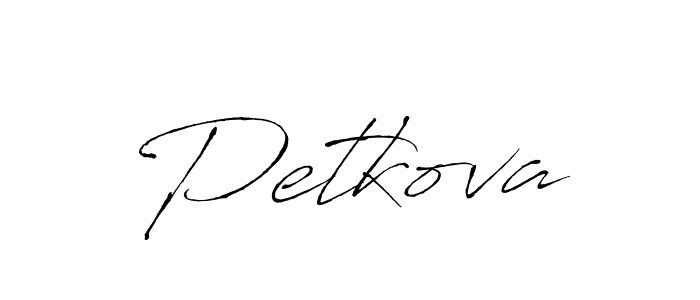 You should practise on your own different ways (Antro_Vectra) to write your name (Petkova) in signature. don't let someone else do it for you. Petkova signature style 6 images and pictures png