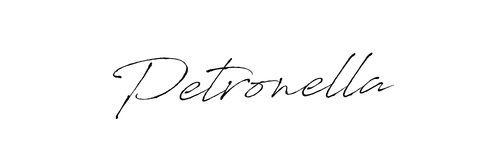 Petronella stylish signature style. Best Handwritten Sign (Antro_Vectra) for my name. Handwritten Signature Collection Ideas for my name Petronella. Petronella signature style 6 images and pictures png