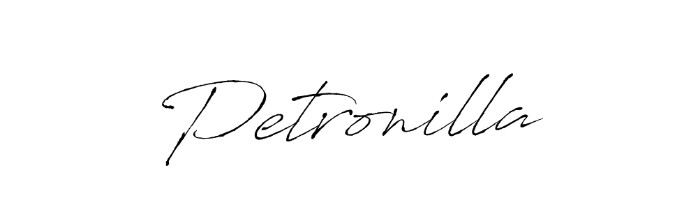 Create a beautiful signature design for name Petronilla. With this signature (Antro_Vectra) fonts, you can make a handwritten signature for free. Petronilla signature style 6 images and pictures png