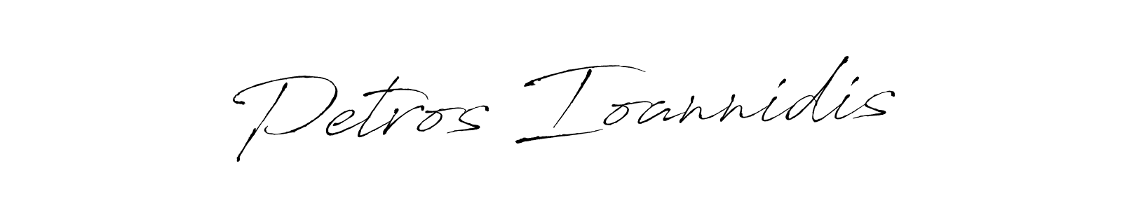 if you are searching for the best signature style for your name Petros Ioannidis. so please give up your signature search. here we have designed multiple signature styles  using Antro_Vectra. Petros Ioannidis signature style 6 images and pictures png