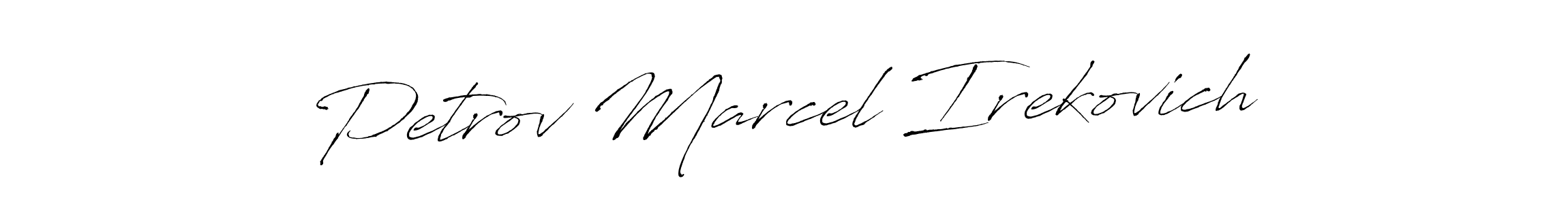 Similarly Antro_Vectra is the best handwritten signature design. Signature creator online .You can use it as an online autograph creator for name Petrov Marcel Irekovich. Petrov Marcel Irekovich signature style 6 images and pictures png