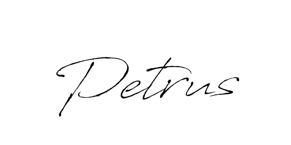 You should practise on your own different ways (Antro_Vectra) to write your name (Petrus) in signature. don't let someone else do it for you. Petrus signature style 6 images and pictures png