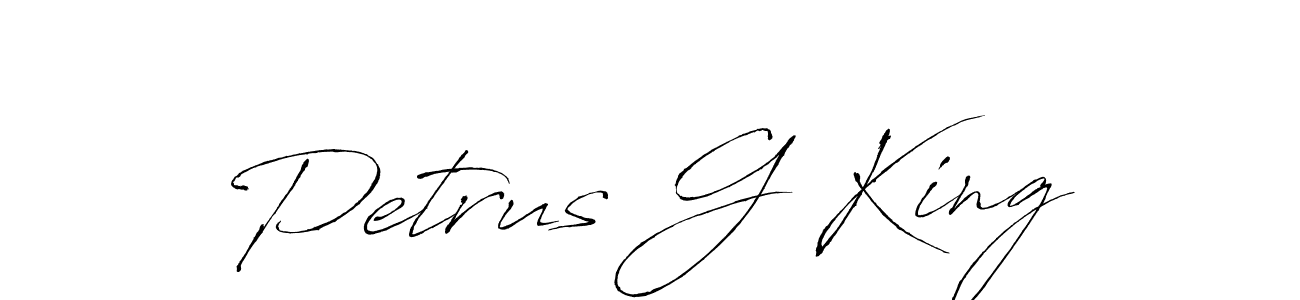 Make a short Petrus G King signature style. Manage your documents anywhere anytime using Antro_Vectra. Create and add eSignatures, submit forms, share and send files easily. Petrus G King signature style 6 images and pictures png