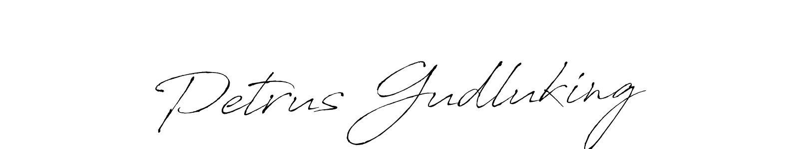 Use a signature maker to create a handwritten signature online. With this signature software, you can design (Antro_Vectra) your own signature for name Petrus Gudluking. Petrus Gudluking signature style 6 images and pictures png