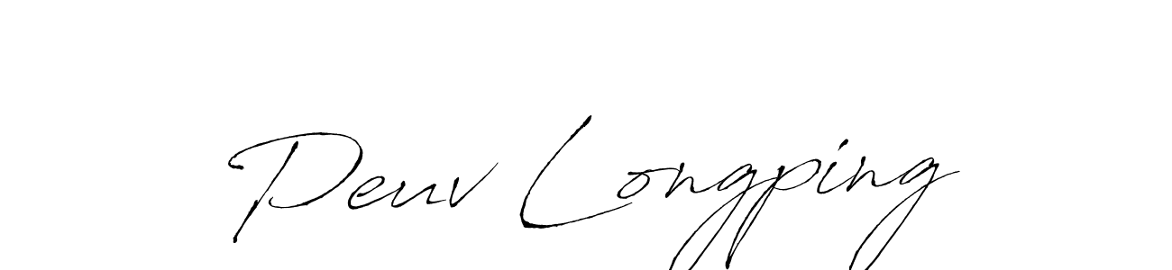See photos of Peuv Longping official signature by Spectra . Check more albums & portfolios. Read reviews & check more about Antro_Vectra font. Peuv Longping signature style 6 images and pictures png