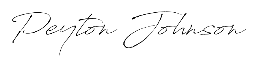 How to make Peyton Johnson name signature. Use Antro_Vectra style for creating short signs online. This is the latest handwritten sign. Peyton Johnson signature style 6 images and pictures png