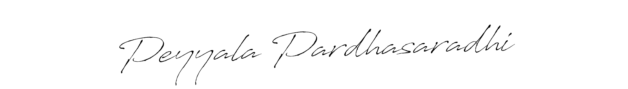 Design your own signature with our free online signature maker. With this signature software, you can create a handwritten (Antro_Vectra) signature for name Peyyala Pardhasaradhi. Peyyala Pardhasaradhi signature style 6 images and pictures png
