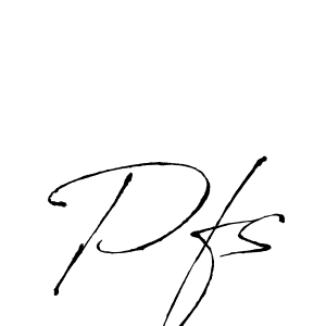 You should practise on your own different ways (Antro_Vectra) to write your name (Pfs) in signature. don't let someone else do it for you. Pfs signature style 6 images and pictures png