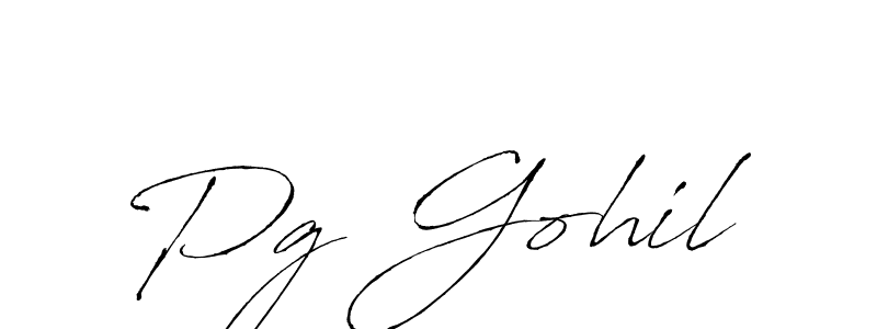 It looks lik you need a new signature style for name Pg Gohil. Design unique handwritten (Antro_Vectra) signature with our free signature maker in just a few clicks. Pg Gohil signature style 6 images and pictures png