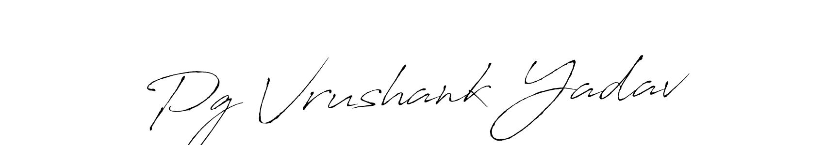 See photos of Pg Vrushank Yadav official signature by Spectra . Check more albums & portfolios. Read reviews & check more about Antro_Vectra font. Pg Vrushank Yadav signature style 6 images and pictures png