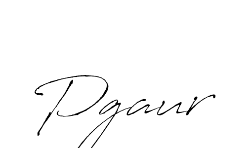 Design your own signature with our free online signature maker. With this signature software, you can create a handwritten (Antro_Vectra) signature for name Pgaur. Pgaur signature style 6 images and pictures png