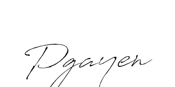 How to make Pgayen signature? Antro_Vectra is a professional autograph style. Create handwritten signature for Pgayen name. Pgayen signature style 6 images and pictures png