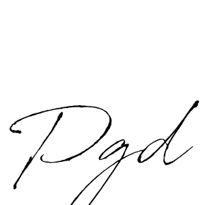 How to make Pgd signature? Antro_Vectra is a professional autograph style. Create handwritten signature for Pgd name. Pgd signature style 6 images and pictures png