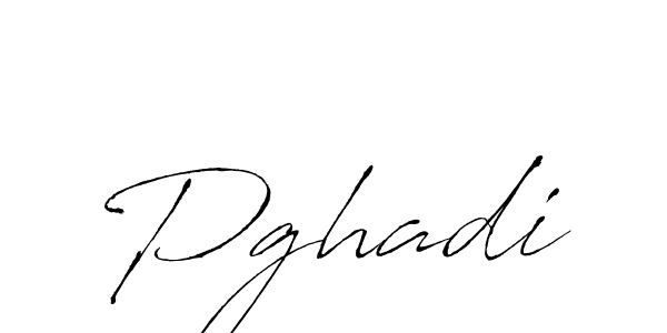 Pghadi stylish signature style. Best Handwritten Sign (Antro_Vectra) for my name. Handwritten Signature Collection Ideas for my name Pghadi. Pghadi signature style 6 images and pictures png