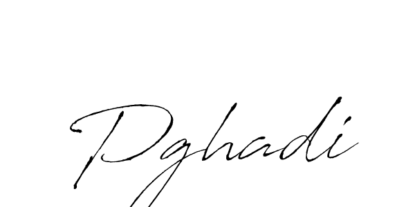 Pghadi stylish signature style. Best Handwritten Sign (Antro_Vectra) for my name. Handwritten Signature Collection Ideas for my name Pghadi. Pghadi signature style 6 images and pictures png