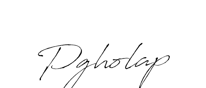 Design your own signature with our free online signature maker. With this signature software, you can create a handwritten (Antro_Vectra) signature for name Pgholap. Pgholap signature style 6 images and pictures png