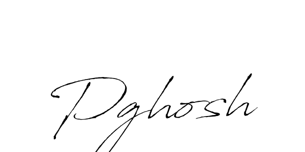 You should practise on your own different ways (Antro_Vectra) to write your name (Pghosh) in signature. don't let someone else do it for you. Pghosh signature style 6 images and pictures png