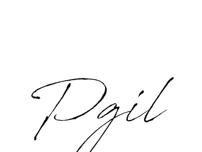 How to make Pgil name signature. Use Antro_Vectra style for creating short signs online. This is the latest handwritten sign. Pgil signature style 6 images and pictures png