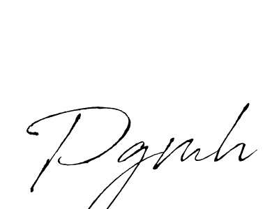 How to make Pgmh name signature. Use Antro_Vectra style for creating short signs online. This is the latest handwritten sign. Pgmh signature style 6 images and pictures png