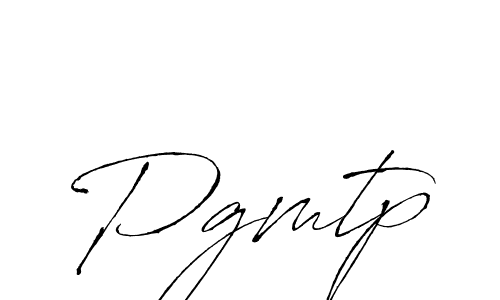 Create a beautiful signature design for name Pgmtp. With this signature (Antro_Vectra) fonts, you can make a handwritten signature for free. Pgmtp signature style 6 images and pictures png