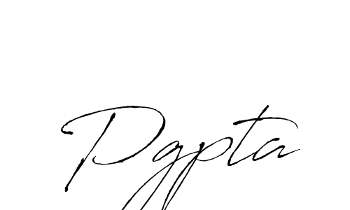 Use a signature maker to create a handwritten signature online. With this signature software, you can design (Antro_Vectra) your own signature for name Pgpta. Pgpta signature style 6 images and pictures png