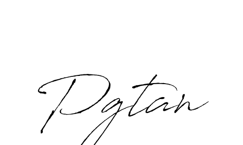 Create a beautiful signature design for name Pgtan. With this signature (Antro_Vectra) fonts, you can make a handwritten signature for free. Pgtan signature style 6 images and pictures png