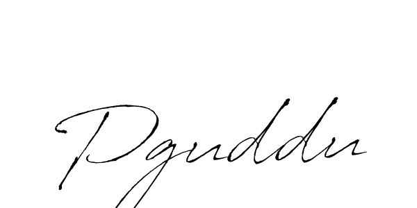 Antro_Vectra is a professional signature style that is perfect for those who want to add a touch of class to their signature. It is also a great choice for those who want to make their signature more unique. Get Pguddu name to fancy signature for free. Pguddu signature style 6 images and pictures png